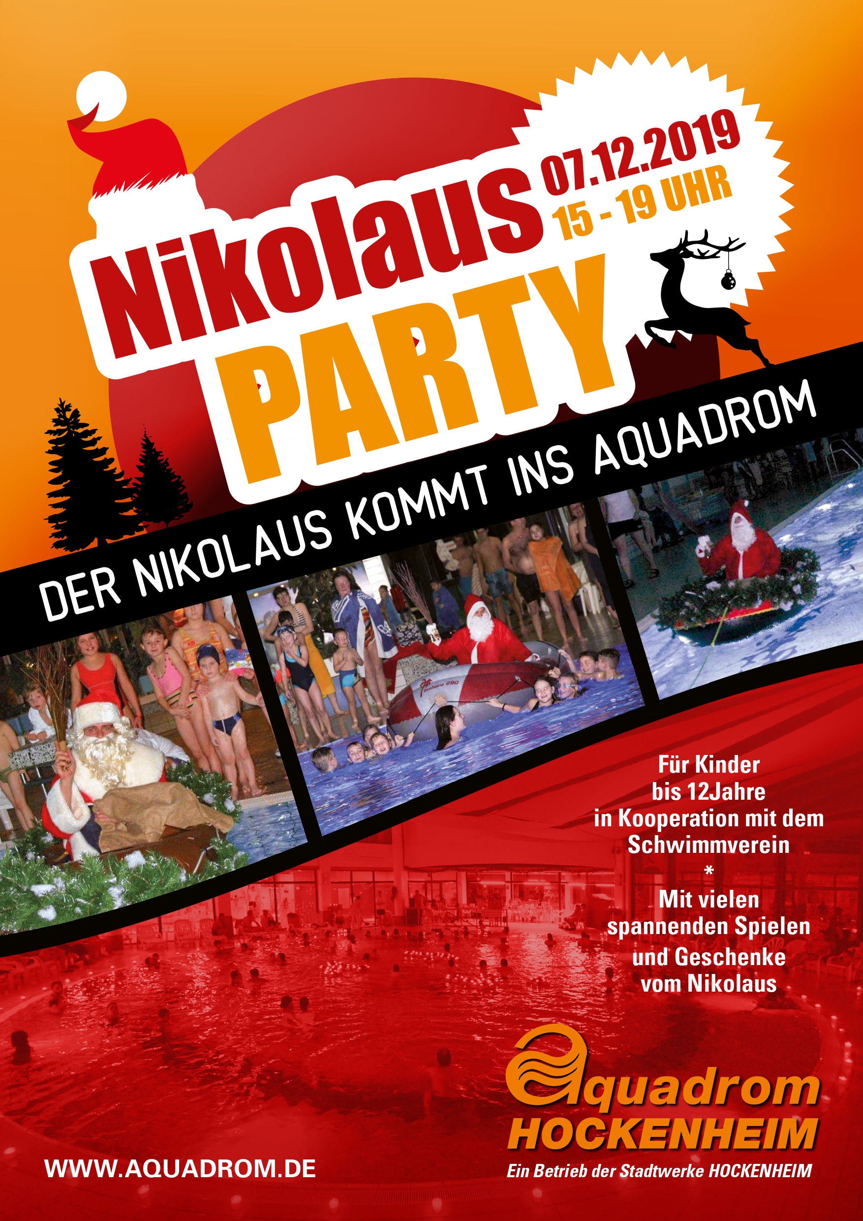 Nikolaus Party Plakat