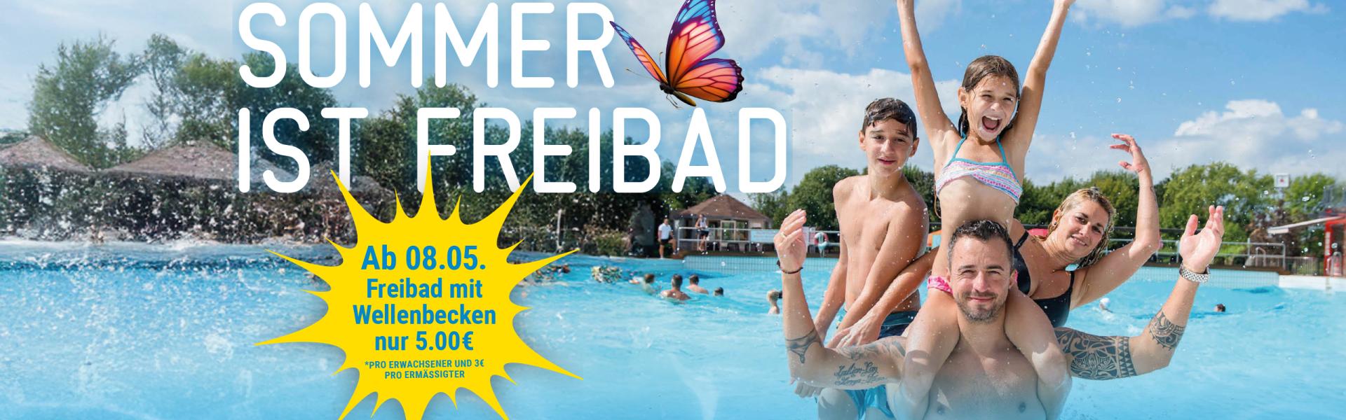Sommer ist Freibad